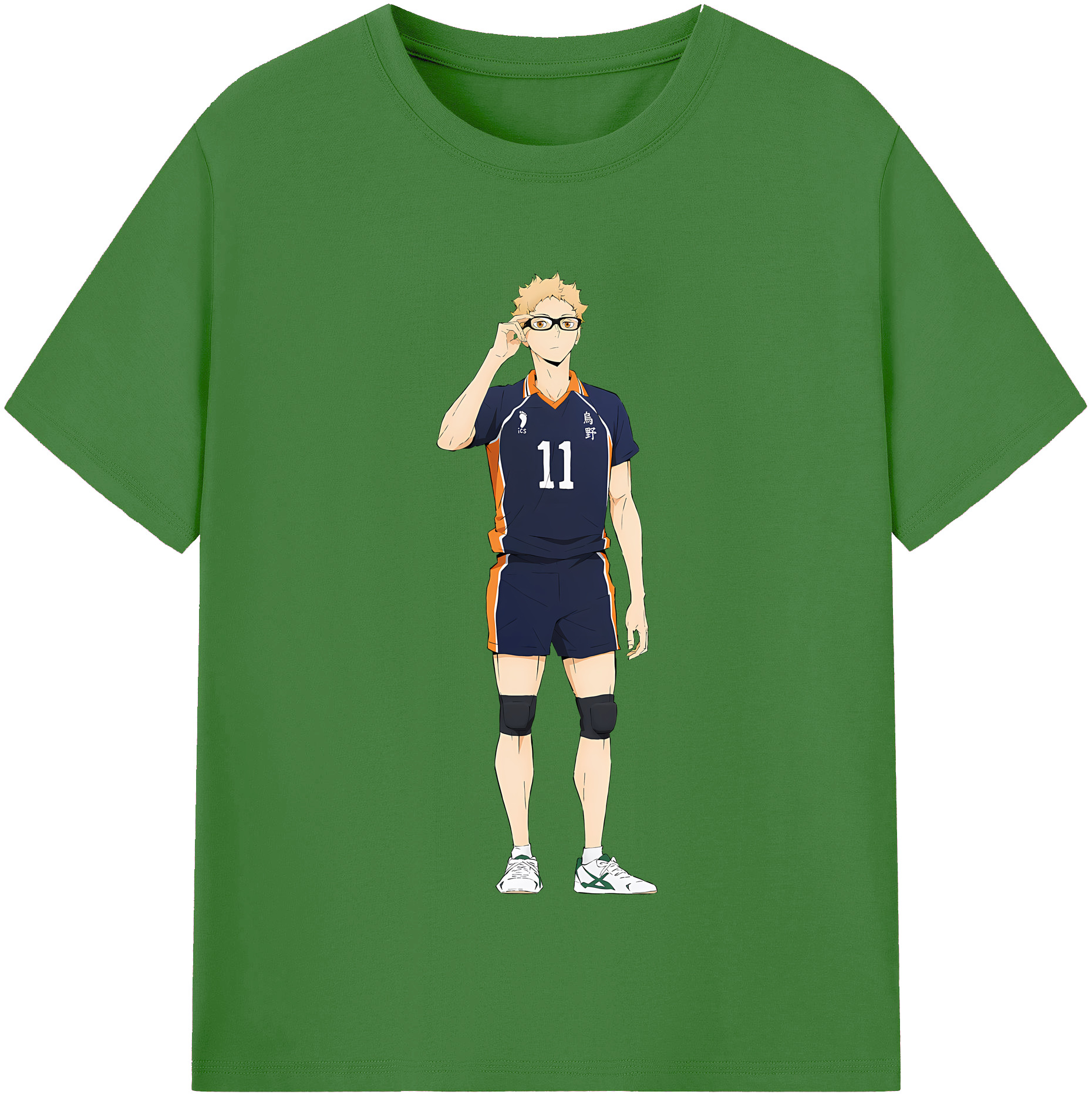 （画像用） ハイキュー!! Haikyu!! レディースカジュアルプリントTシャツ（綿100％）